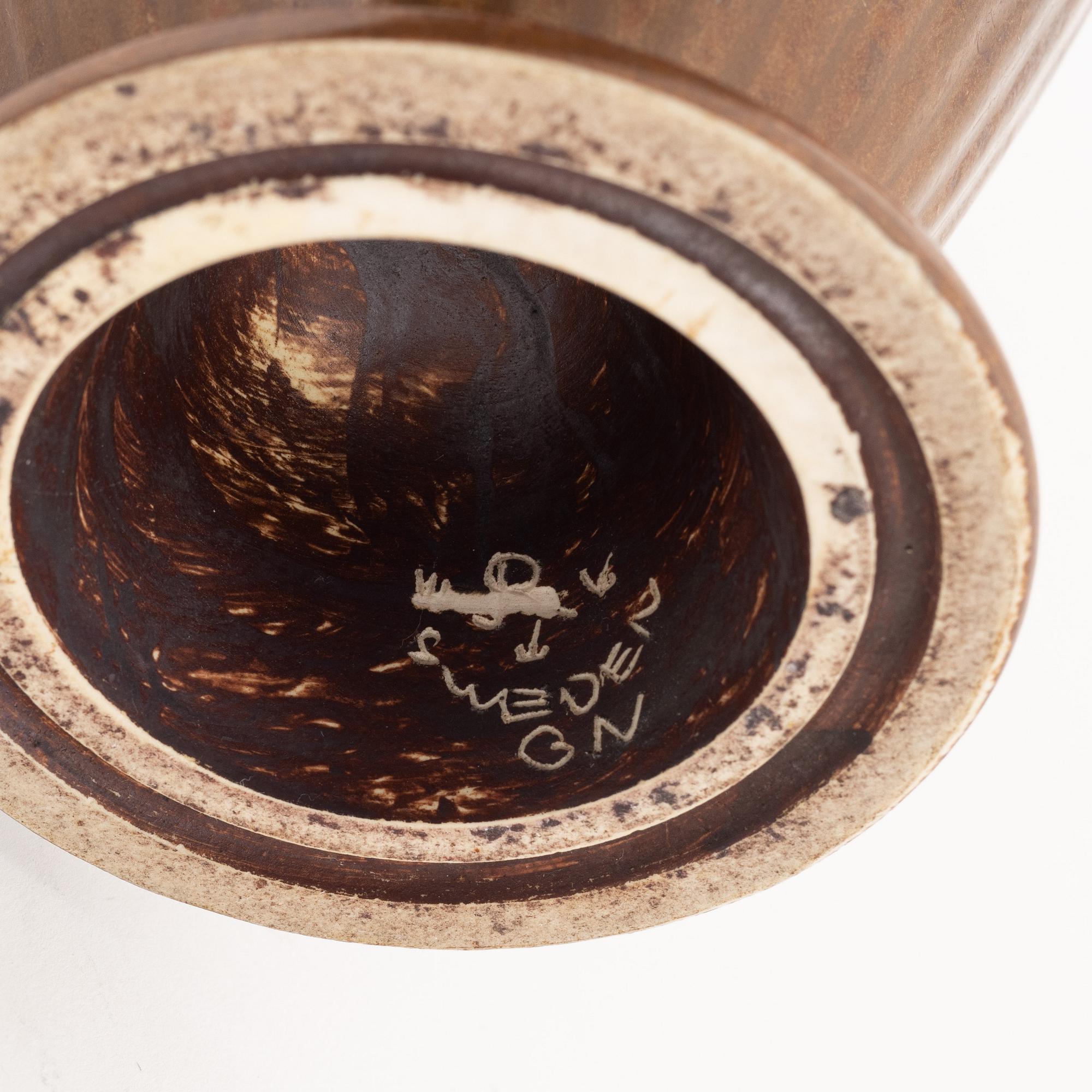 Gunnar Nylund, a stoneware jug, Rörstrand.