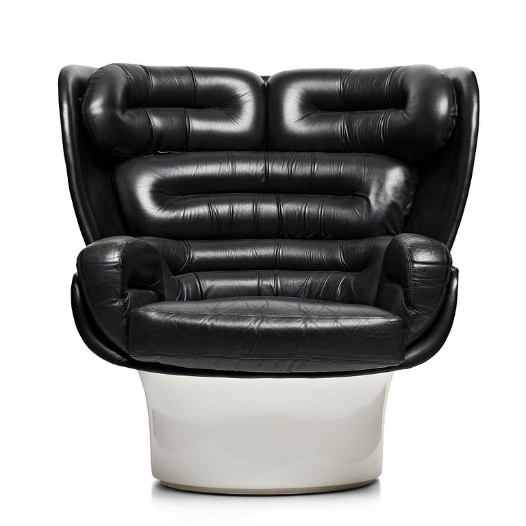 Joe Colombo, an "Elda" lounge chair, for Comfort, Italy 1960-70's.