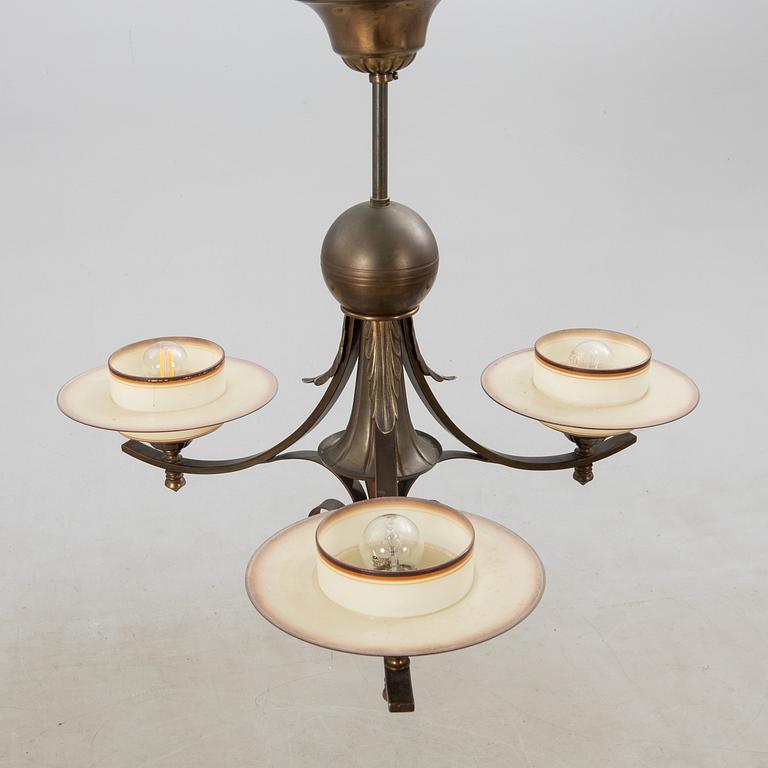 Ceiling lamp, Art Deco, first half of the 20th century.