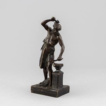 Émile Louis Picault, sculpture. Signed. Foundry mark. Bronze, height 23 cm.