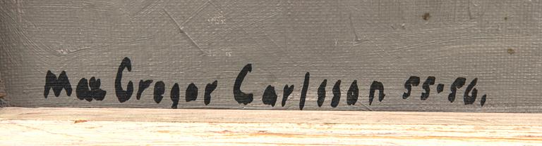 Max Gregor Carlsson, "Bord vid fönster".