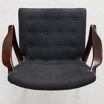 Axel Larsson, a model 1208 armchair, Svenska Möbelfabrikerna Bodafors.