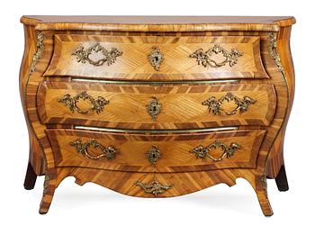 527. A Swedish Rococo commode.