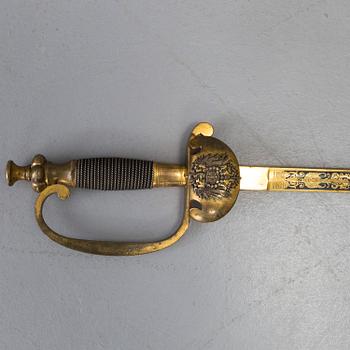 Imperial German Prussian Court Sword from rund year 1900.