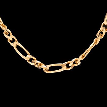 Halsband 18K guld Arezzo Italien.