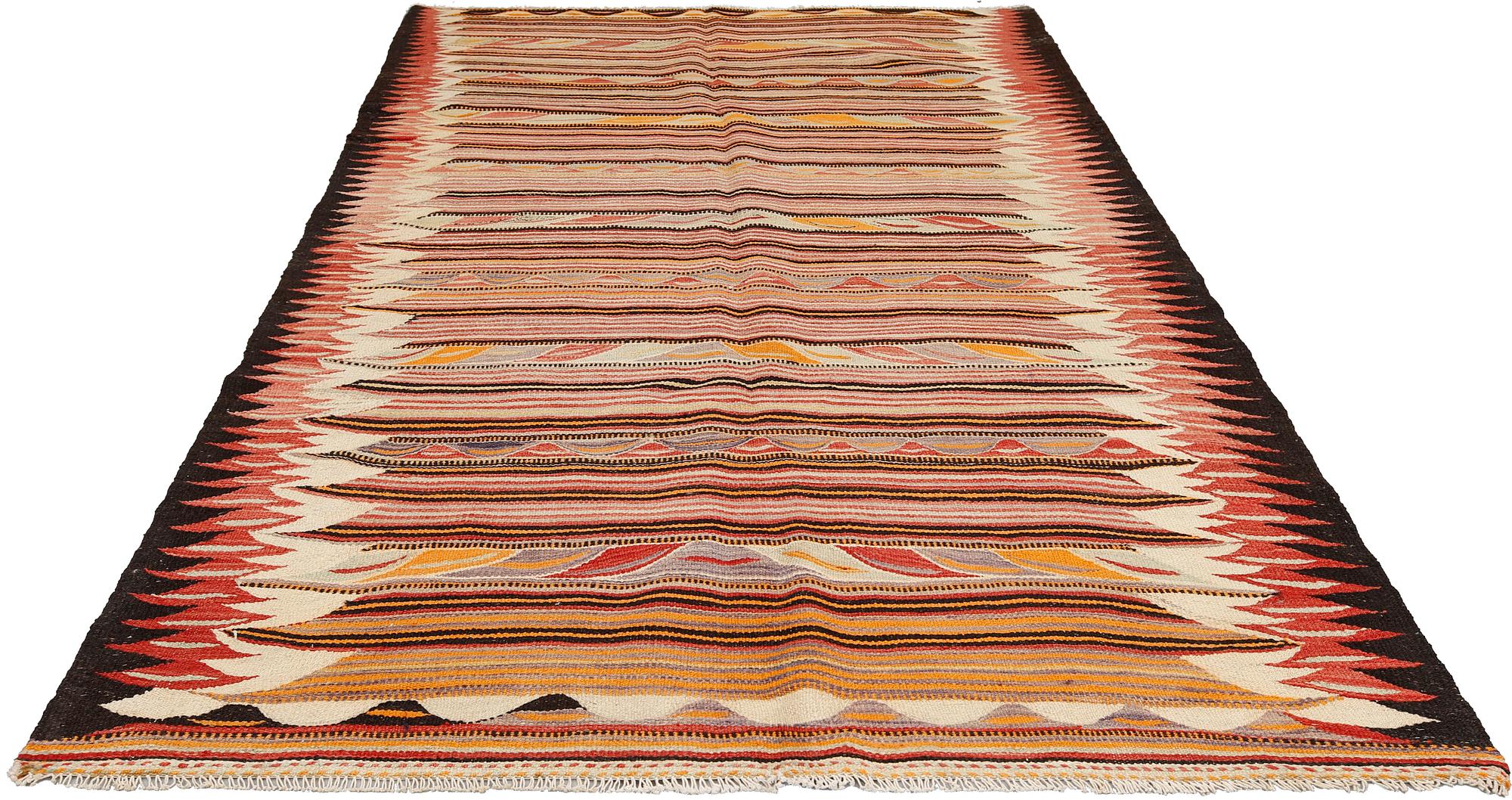 Matta, Kurdisk kelim, Västra Iran, 295 x 174 cm.