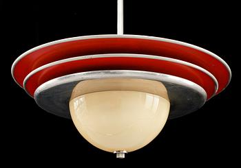 TAKLAMPA, 1930/40-tal. Höjd 85 cm.