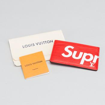 SUPREME, korthållare, Louis Vuitton 2017.