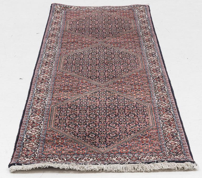 A Runner, Bidjar, approx. 296 x 82 cm.