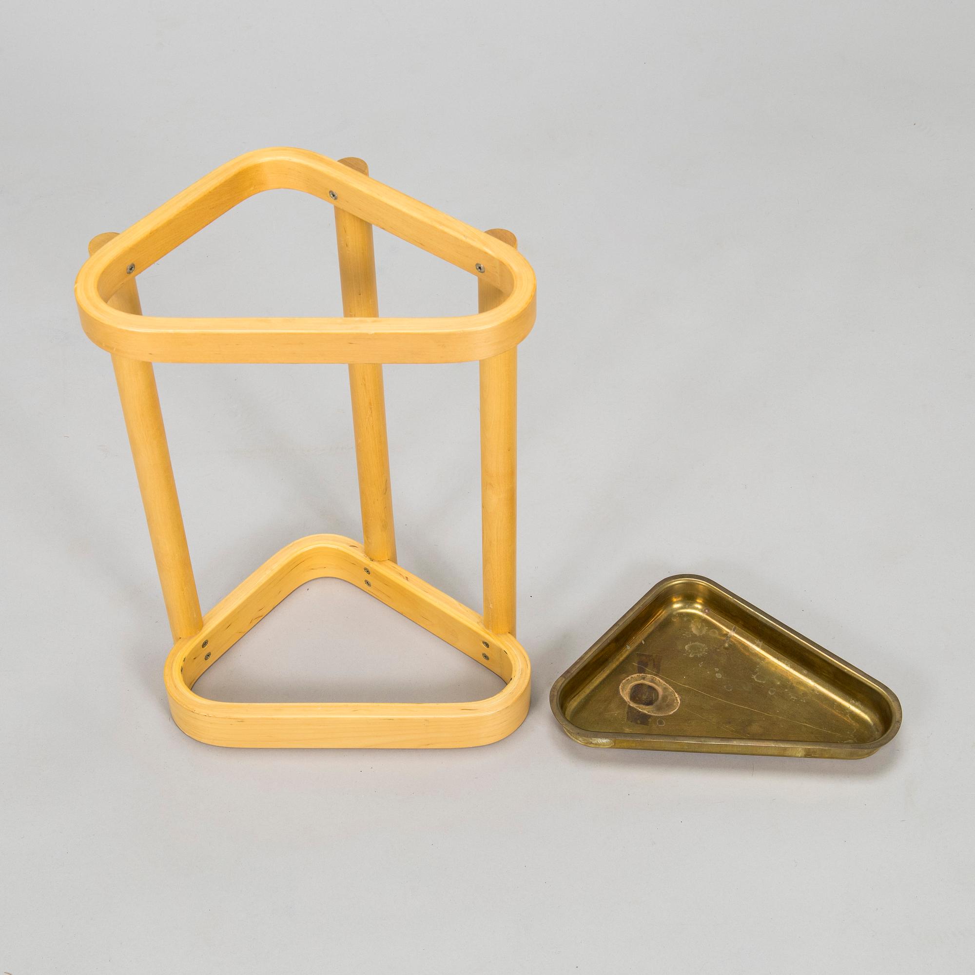 Alvar Aalto, a late 20th century '115' umbrella stand for Artek.