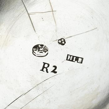Hans Langberg, bägare, silver, Söderhamn 1799. Sengustaviansk.