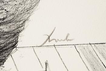 Djuric Miodrag Dado, 12 lithographs with portfolio. Each signed and numbered 9/75.