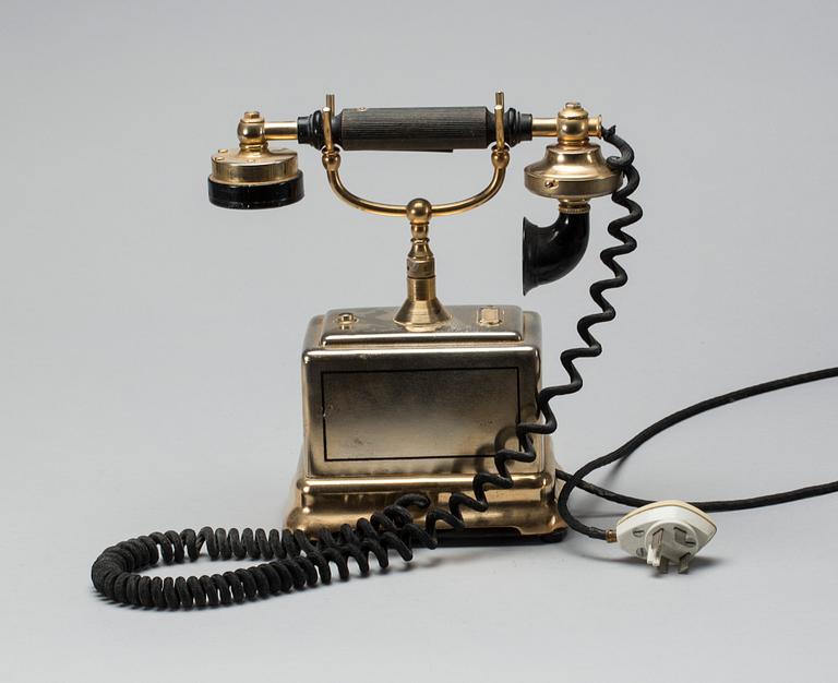 TELEFON, Kjøbenhavns Telefon Aktieselskab, Danmark. Omkring 1900.