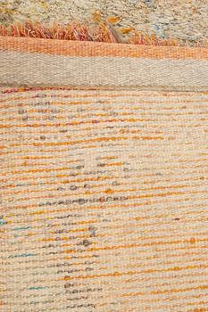 Woven tapestry, "Seidenwandt", rya variant, approx. 145 x 175 cm, Germany, signed B Bernhard.