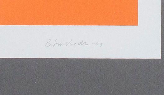 JUHANA BLOMSTEDT, serigrafi, signerad och daterad -09, numrerad 79/100.