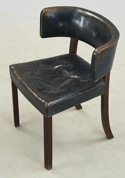 A 1920-30's mahogany chair.