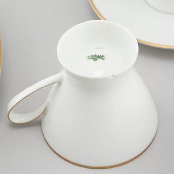 SERVISDELAR, 79 st, porslin, Rosenthal, 1900-talets andra hälft.