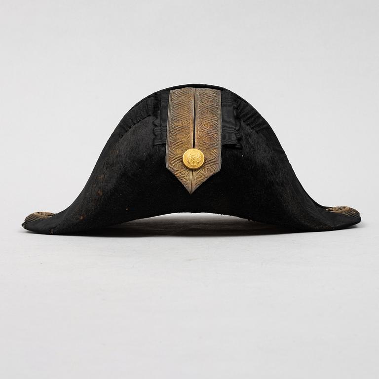 Bicorn, by Schnab & Wagner, Prague, second half of the 19th century.