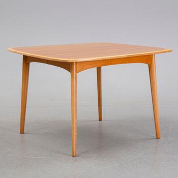 A teak dining table and four chairs, Svegards Markaryd, 1960s.