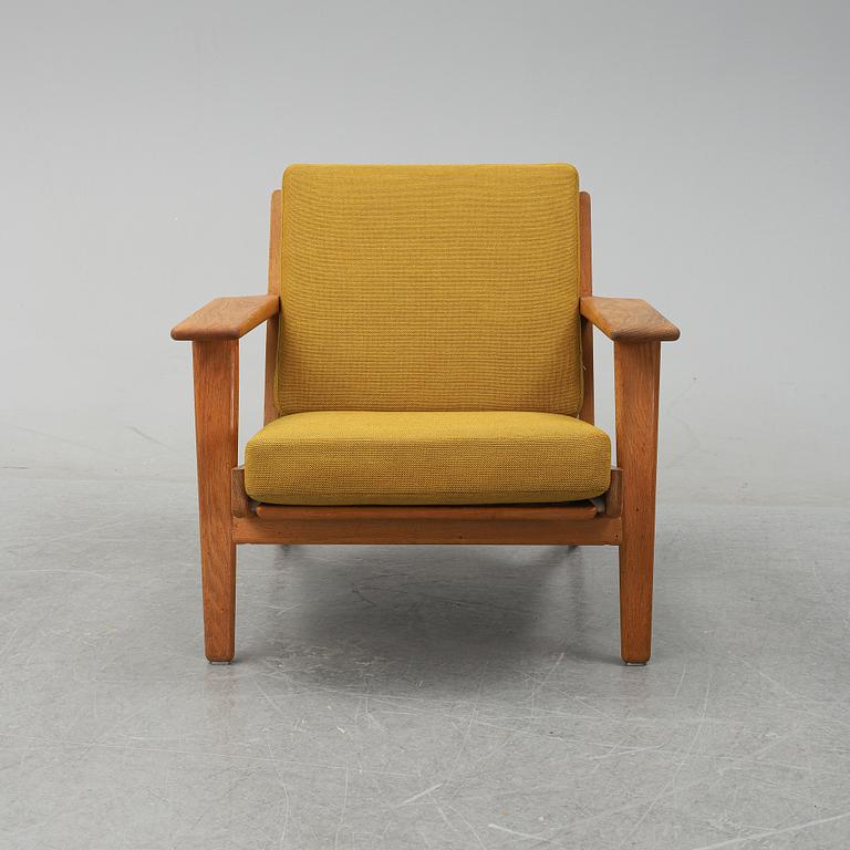 Hans J Wegner, a "GE-290" lounge chair, Getama, Denmark.