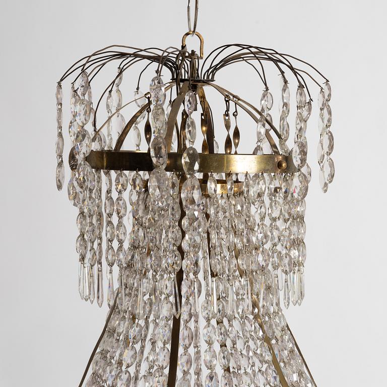 Ljuskrona. Karl-Johan, 1800-talets första hälft.