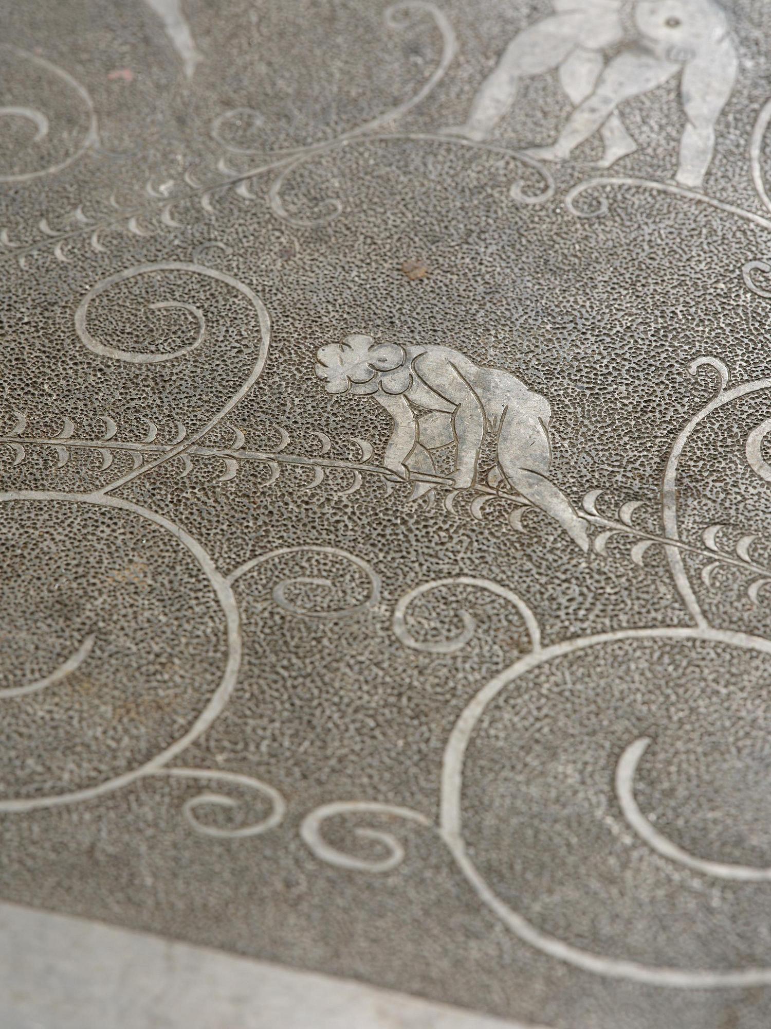 Anna Petrus, a pewter top tray table on a base by Uno Åhrén, executed in her studio, Stockholm, ca 1922-25.