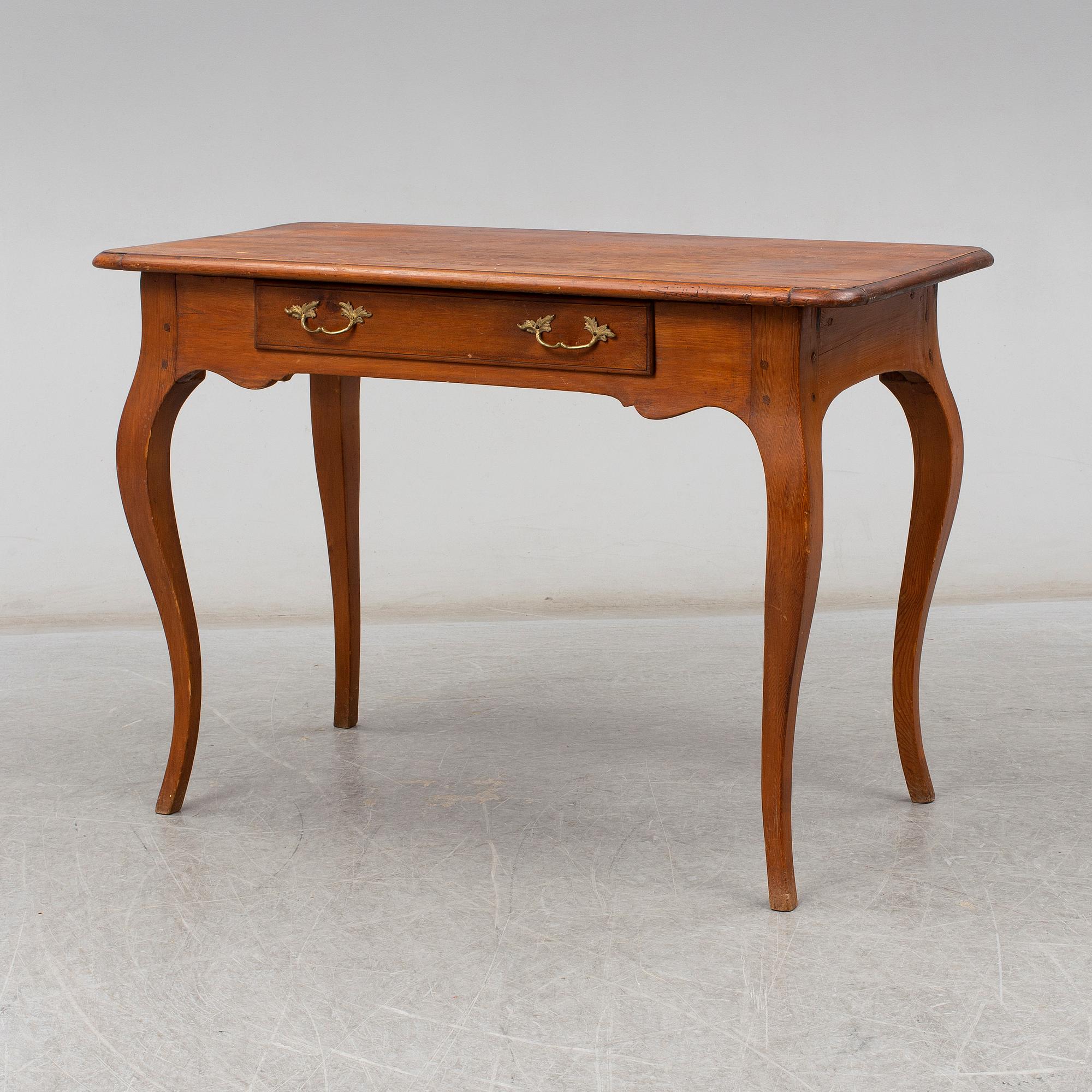BORD, svensk rokoko, 1700-talets andra hälft.