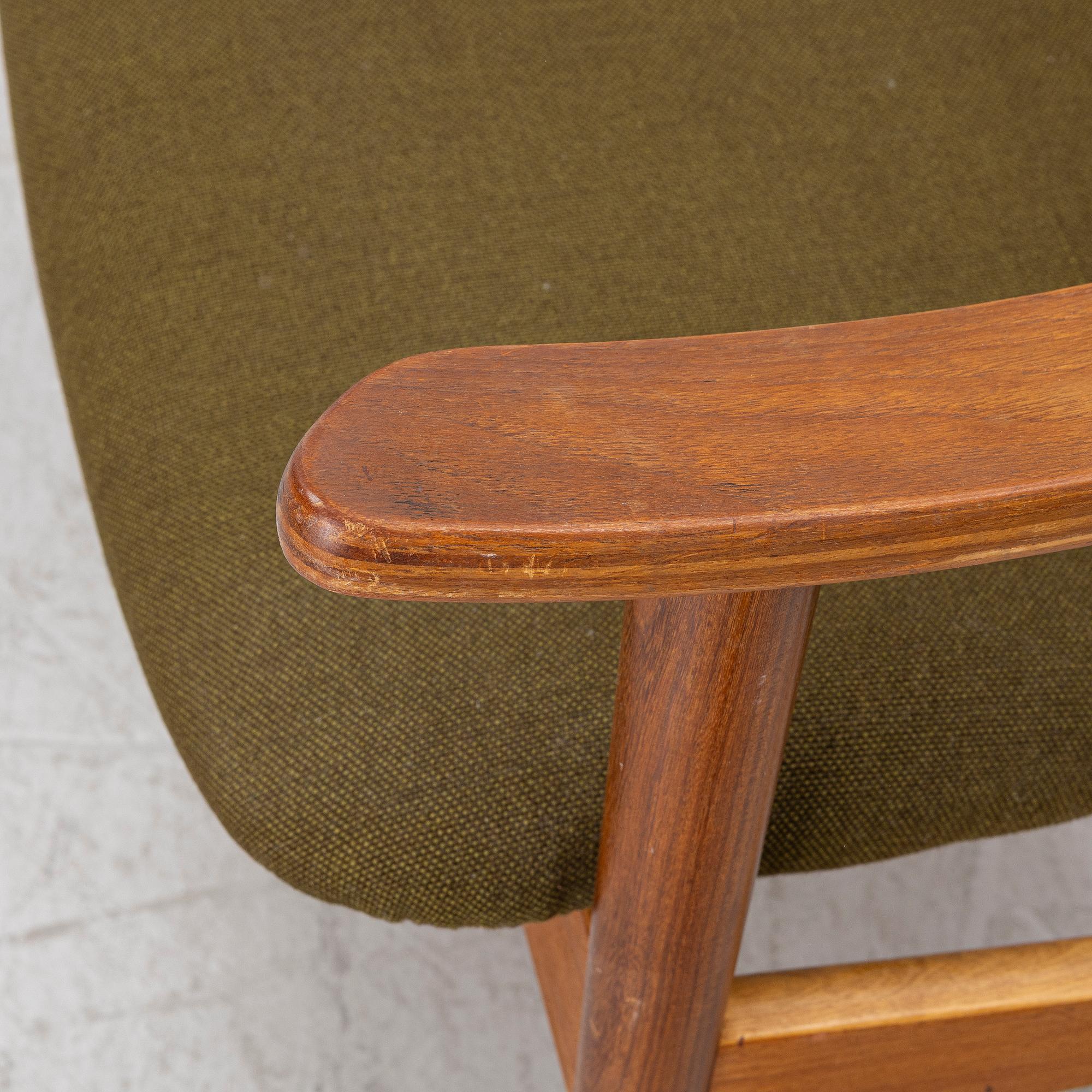 Arne Tideman Ruud, A model 3050 armchair, AS Inventar, Gjövik, 1960s.