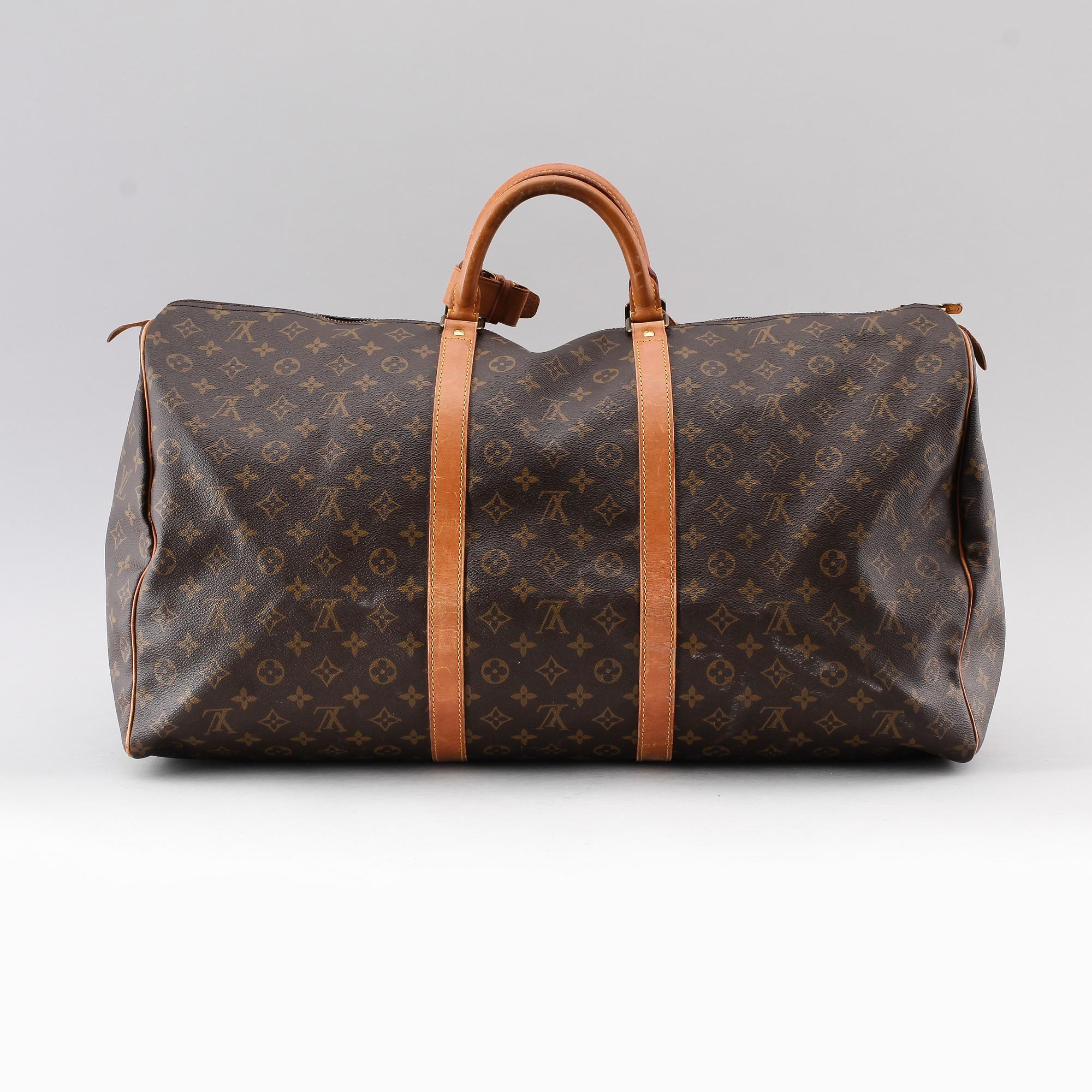 VÄSKA, Louis Vuitton, "Keepall 60", weekendbag.