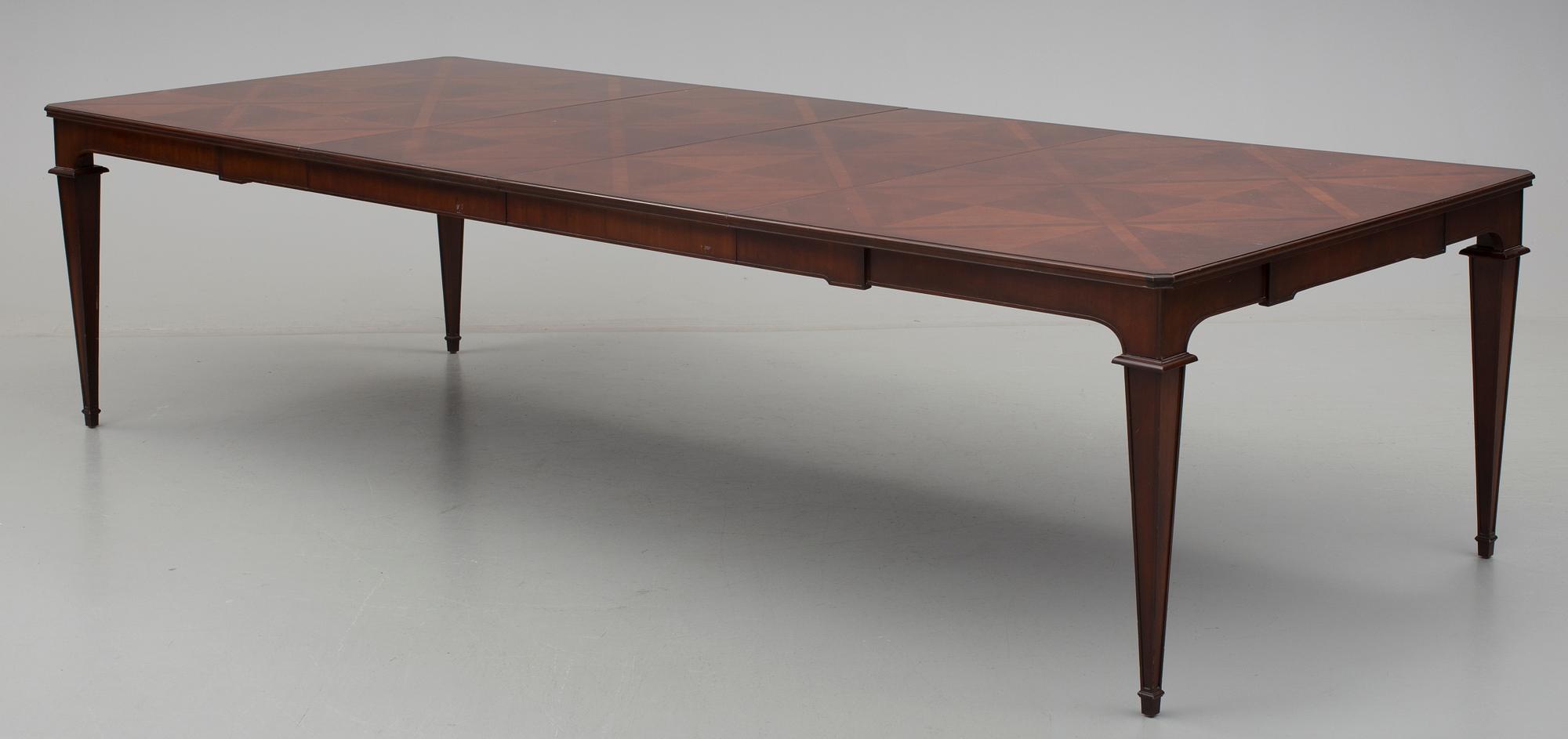 MATSALSGRUPP, 13 delar, Baker Furniture, 1900-tal.