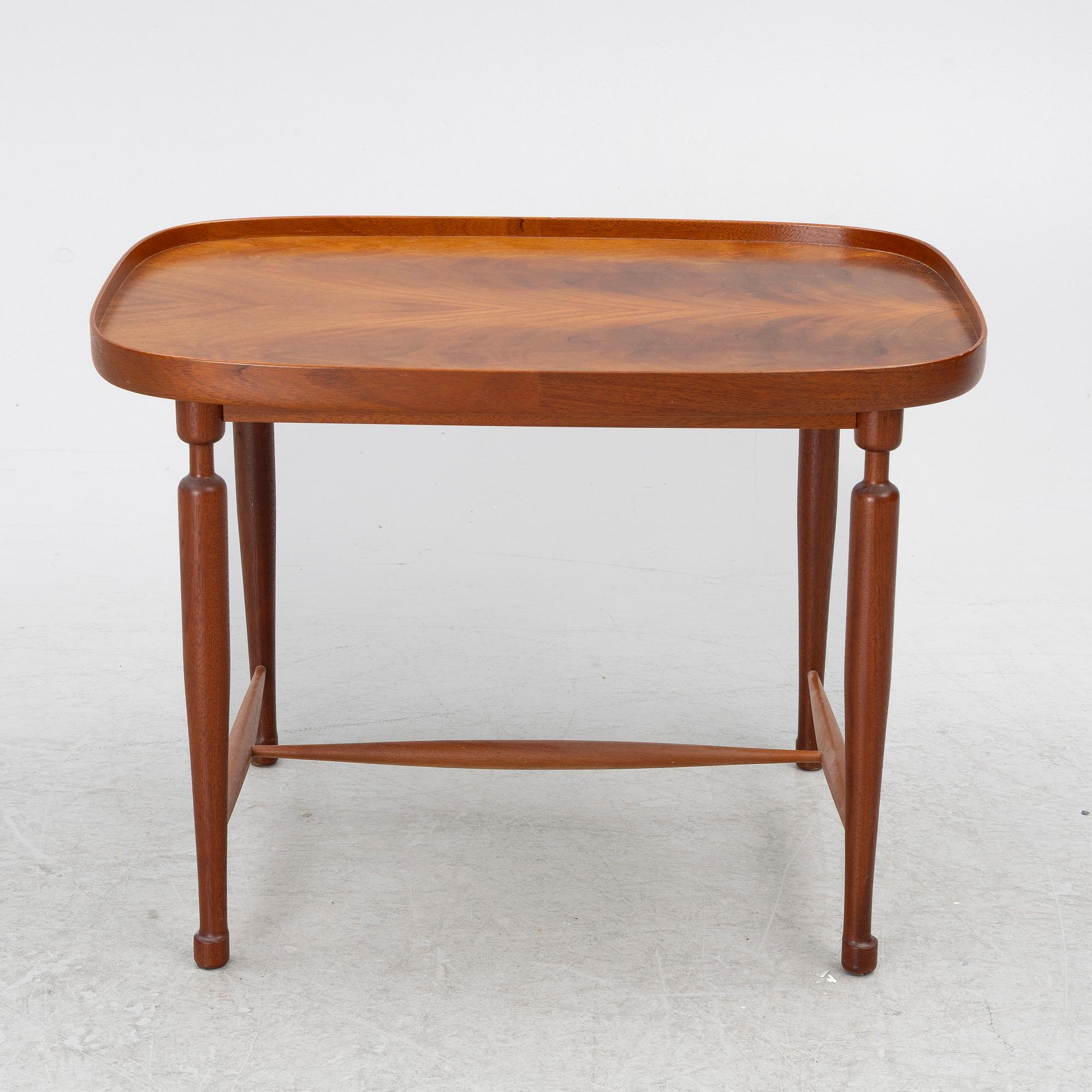 Josef Frank, coffee table / side table, model B 974, Svenskt Tenn, ca 1990.