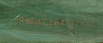 Per Wilhelm Cedergren, oil on canvas, signed.