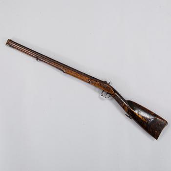 A percussion rifle early 19th century.