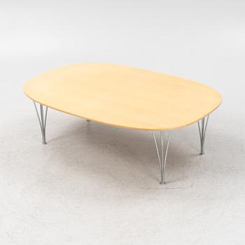 Bruno Mathsson & Piet Hein, coffee table, "Superellips", Fritz Hansen.