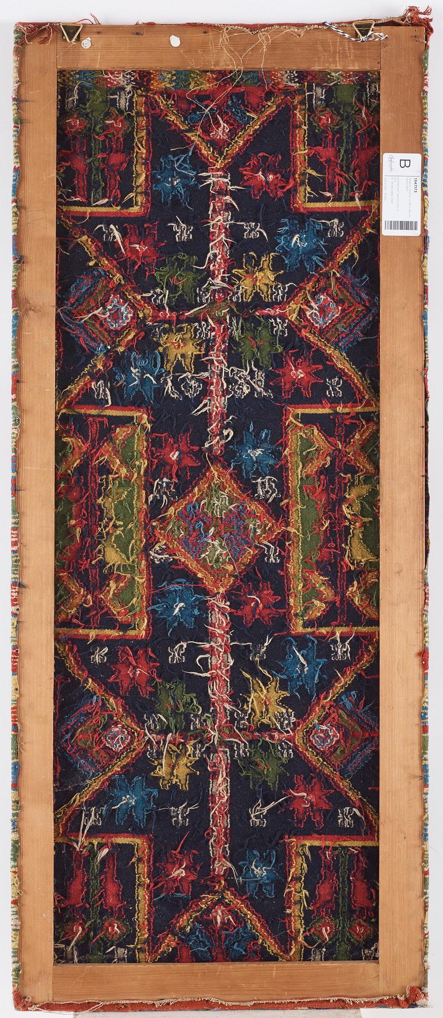Åkdyna, rölakan, ca 106 x 44 cm, Skåne 1807, sannolikt Skytts härad.