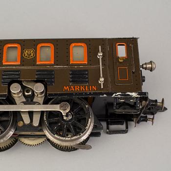TÅGSET, Märklin, 6+2 delar, Tyskland 1900-talets första hälft.