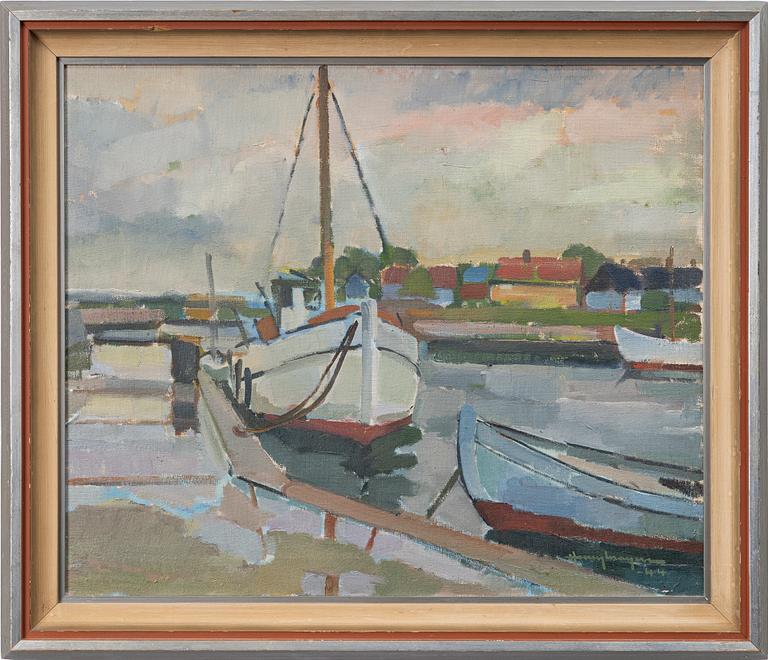 Henry Mayne, Brantevik's harbour.