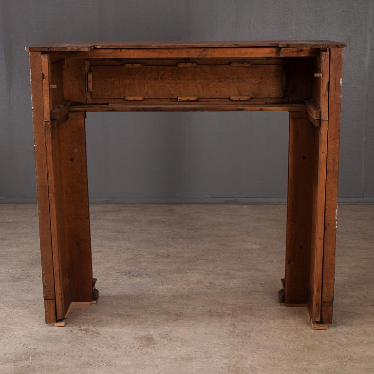 SPISDEKOR, ek, 1800-talets andra hälft.