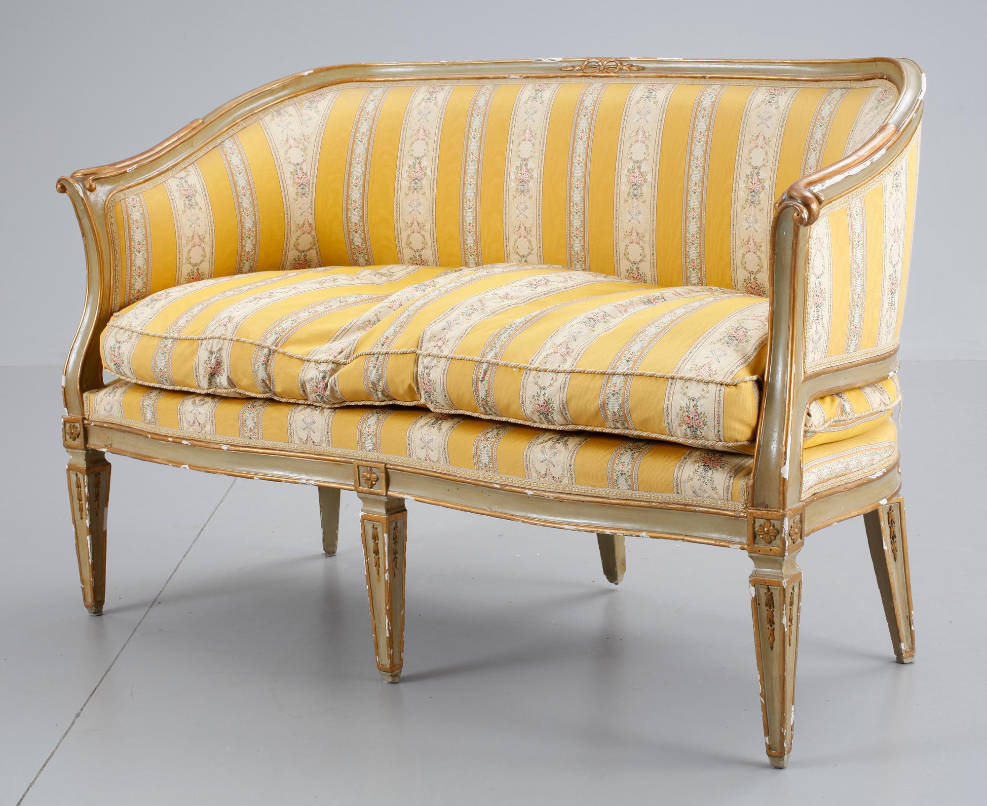 SOFFA. Troligen Italien 1700-tal.
