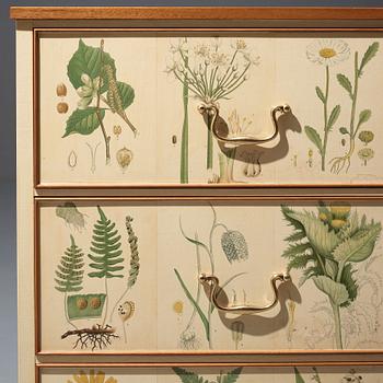 Josef Frank, byrå, "Flora", Firma Svenskt Tenn, modell 1050, 1950-60-tal.