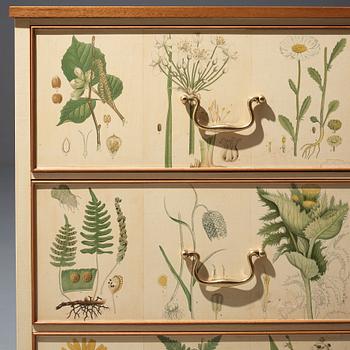 Josef Frank, a chest of drawers/ a sideboard "Flora", Svenskt Tenn, Sweden, mid 20th century, model 1050.