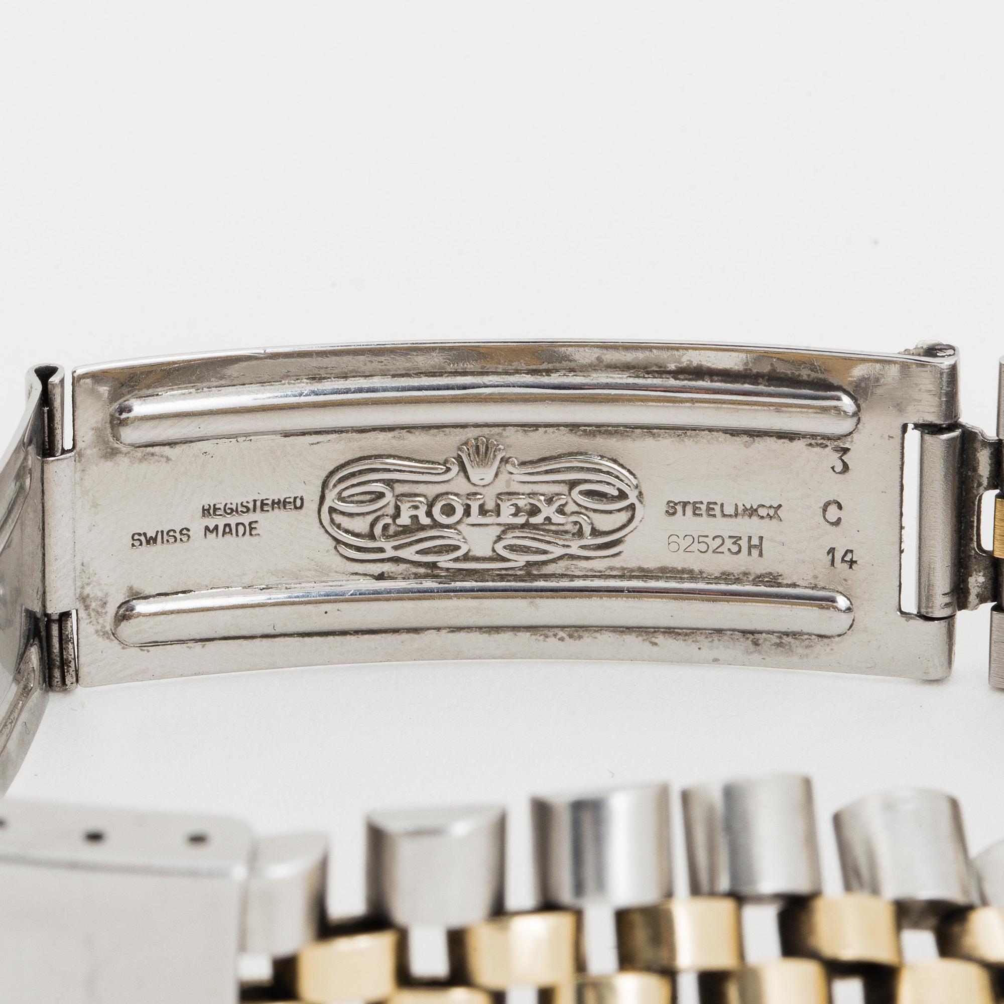 ROLEX, Oyster Perpetual, Datejust (T Swiss T), Chronometer, wristwatch, 36 mm.