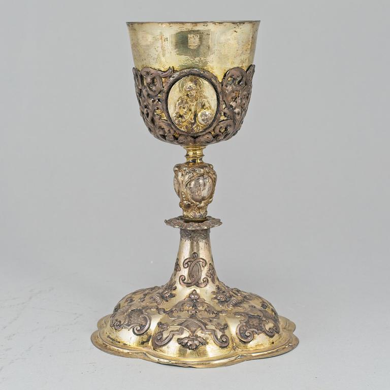 A North European cup, probably silver. 18th century.
