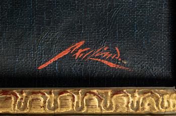 Axel Lind, Månskenslandskap.