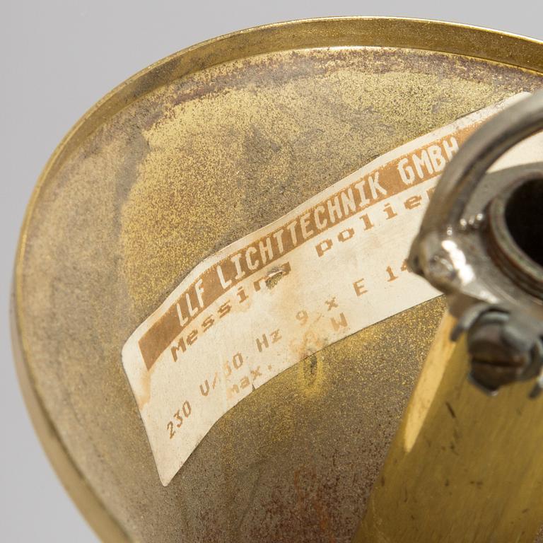 A late 20th century pendant light for LLF LICHTTECHNIK GMBH.