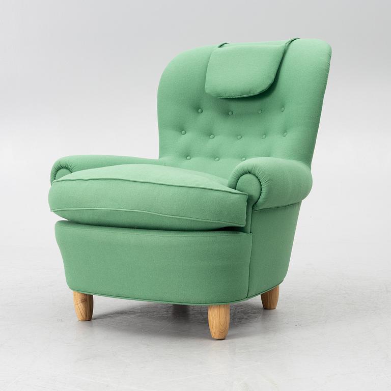 Carl Malmsten, Armchair, "The Giant Toad", OH Sjögren, Tranås 2025.