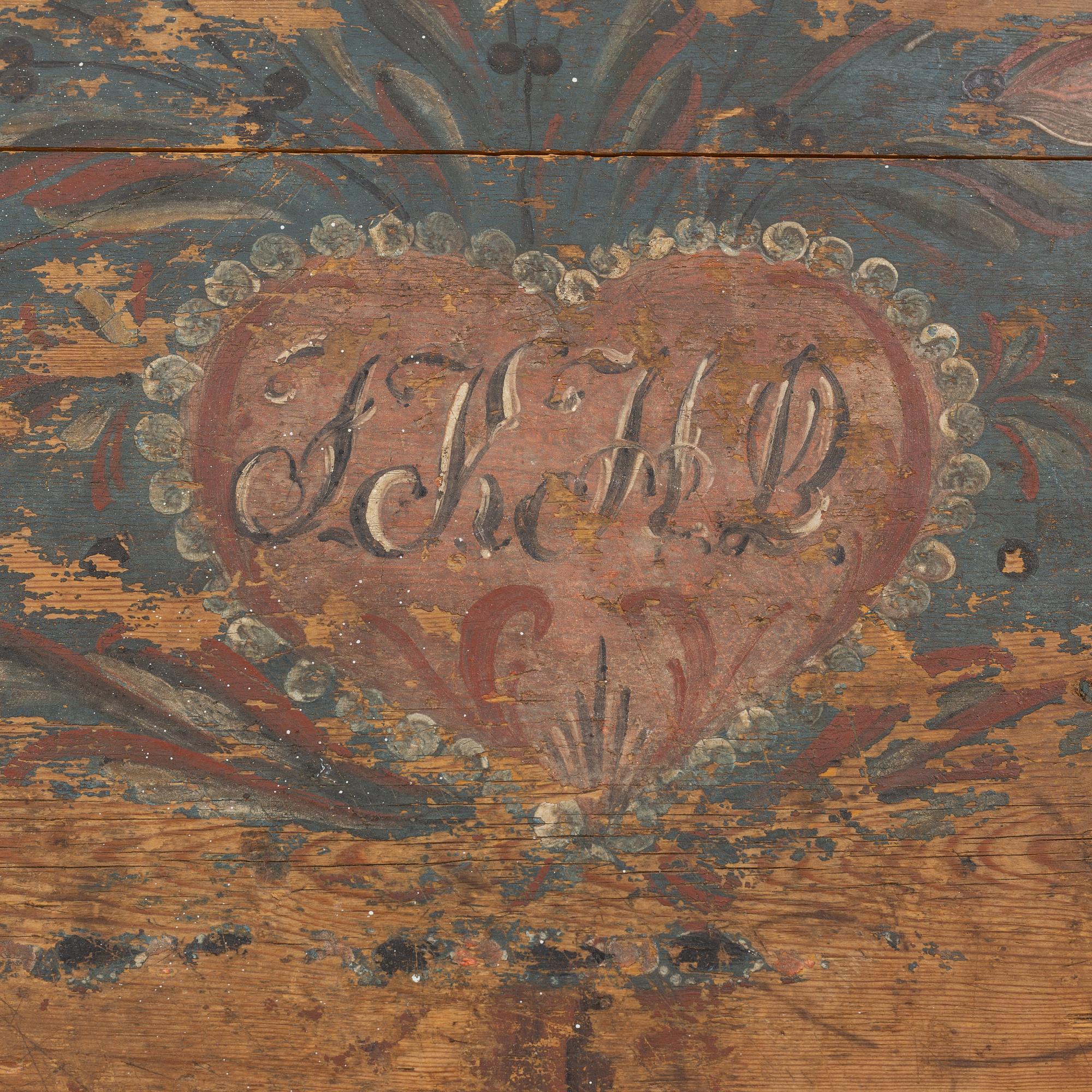 KISTA, allmoge, Bjuråker, Hälsingland, daterad 1828.