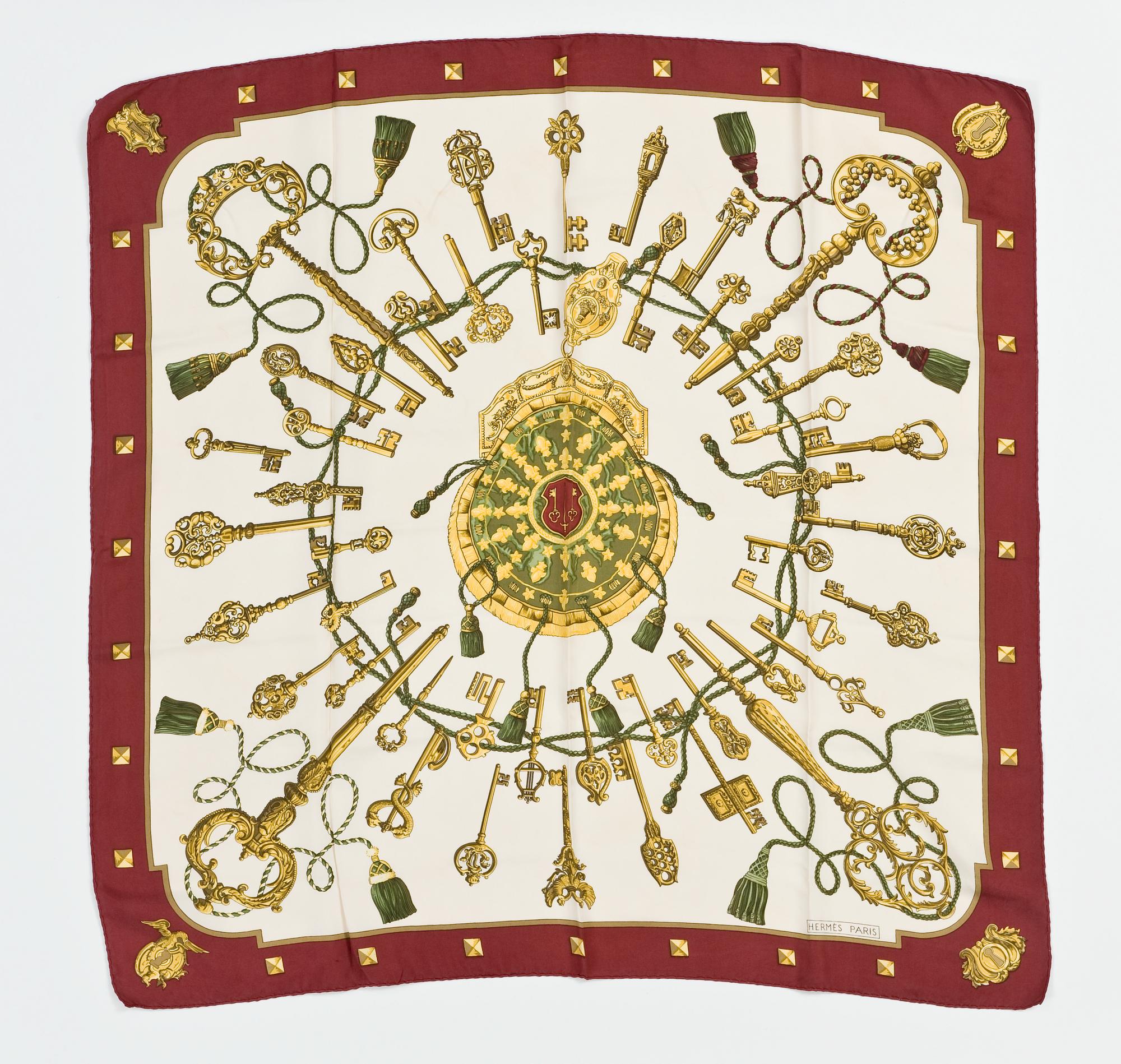 SCARF, Hermès "Les Clefs".