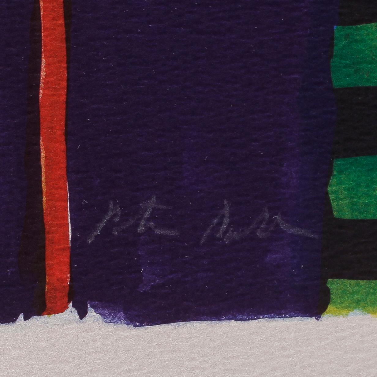 PETER DAHL, färglitografi, signerad och numrerad 25/1500.