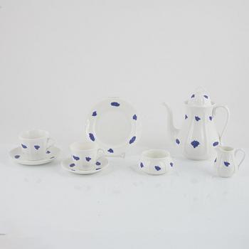 A 35-piece coffee and tea service, 'Blå Blom', Gustavsberg.